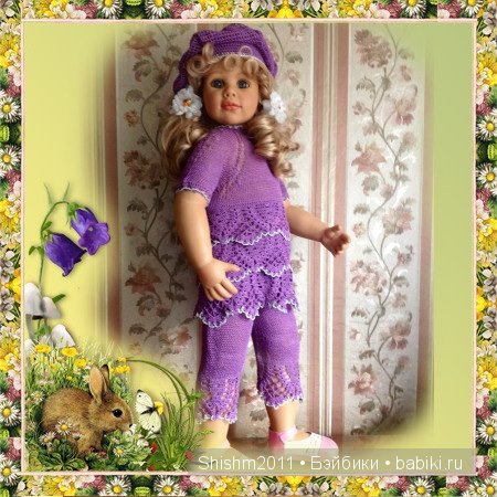 Комплект "Сашенька" | Бэйбики Комплект "Сашенька" — Одежда и обувь для кукол своими руками: фото (фото 3)
