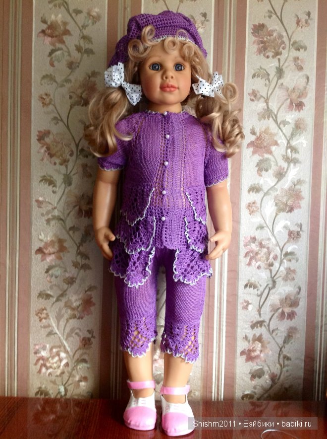 Комплект "Сашенька" | Бэйбики Комплект "Сашенька" — Одежда и обувь для кукол своими руками: фото (фото 8)