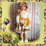 Комплект " Симона". Модель кукла Моники Питер-Ляйхт