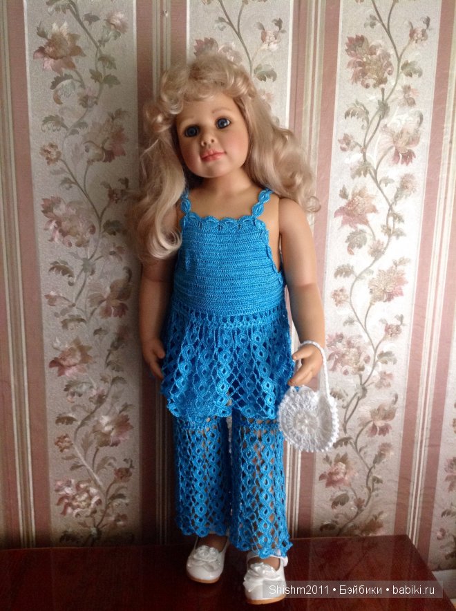 Комплект "Виктория". Вязаные комплекты для кукол