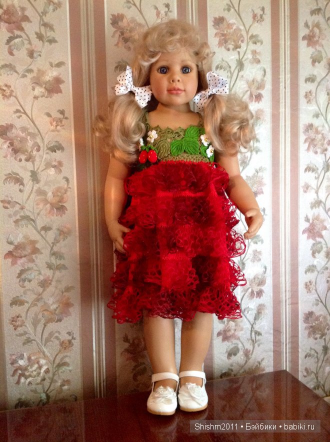 "Клубничка" — Одежда и обувь для кукол своими руками: фото (фото 6)