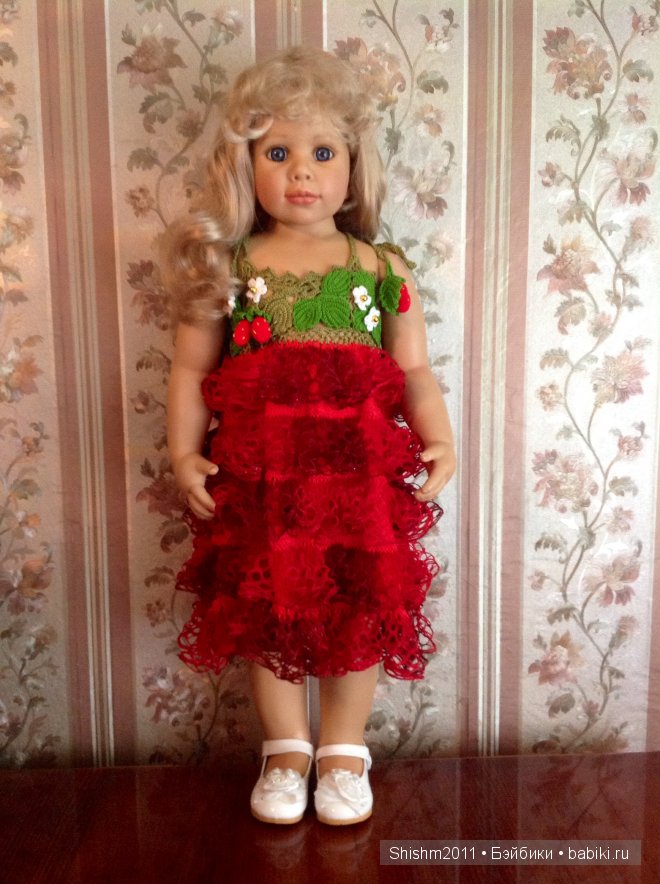 "Клубничка" — Одежда и обувь для кукол своими руками: фото (фото 5)