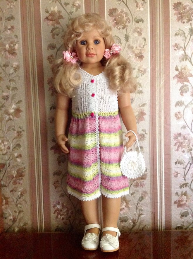 "Элиза" — Одежда и обувь для кукол своими руками: фото (фото 4)