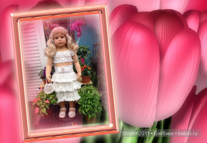 Анжелика | Бэйбики Анжелика — Одежда и обувь для кукол своими руками: фото (фото 3)