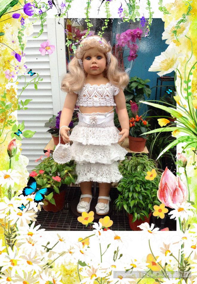 Анжелика | Бэйбики Анжелика — Одежда и обувь для кукол своими руками: фото (фото 4)
