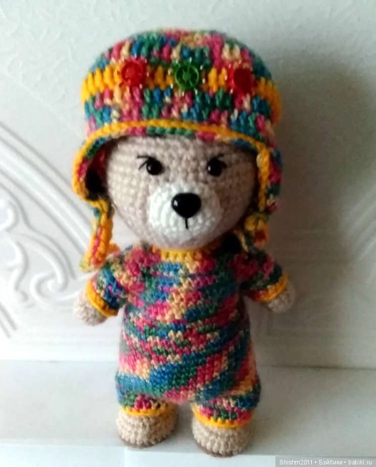 Мишутки — Вязаные игрушки и амигуруми: крючком (фото 3)