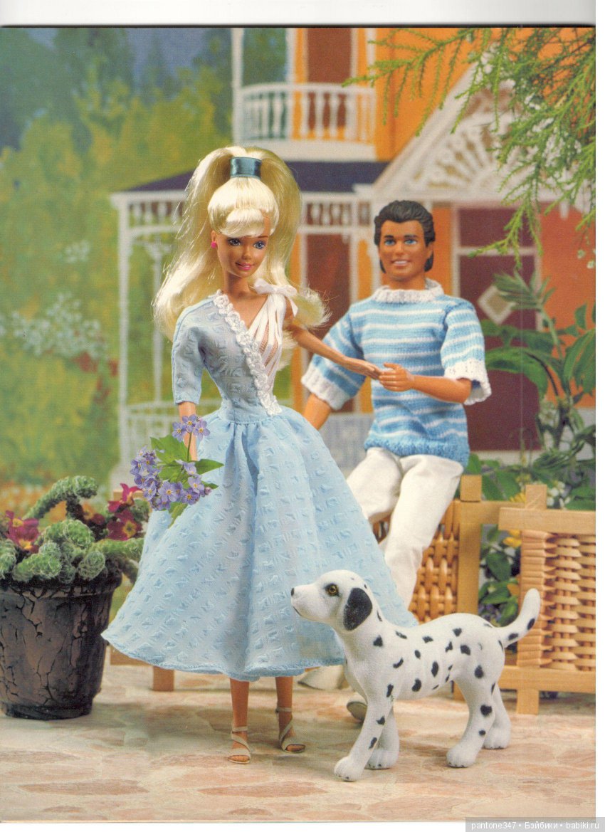 Журнал "Лола" № 39. Пособие по шитью и вязанию для кукол Барби из 90-х годов