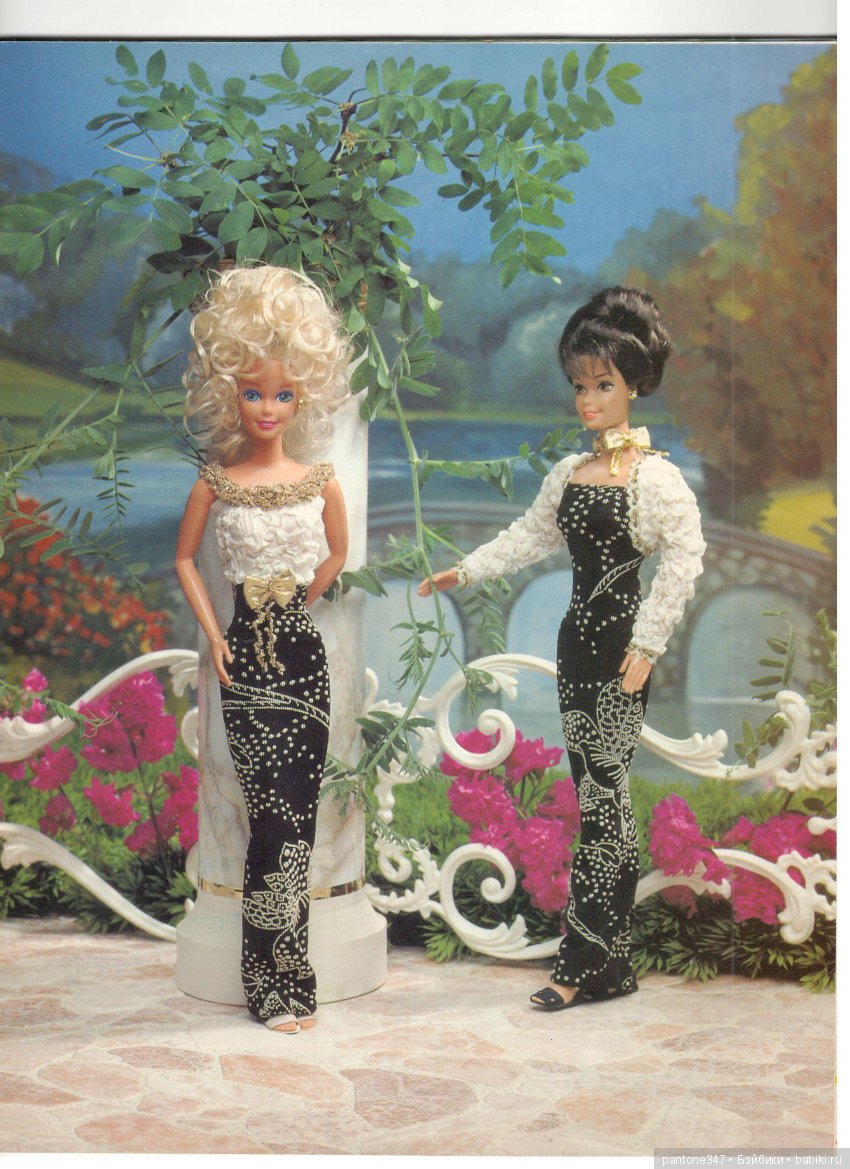 Журнал "Лола" № 39. Пособие по шитью и вязанию для кукол Барби из 90-х годов