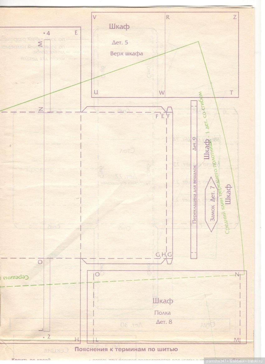 Журнал "Лола" № 39. Пособие по шитью и вязанию для кукол Барби из 90-х годов