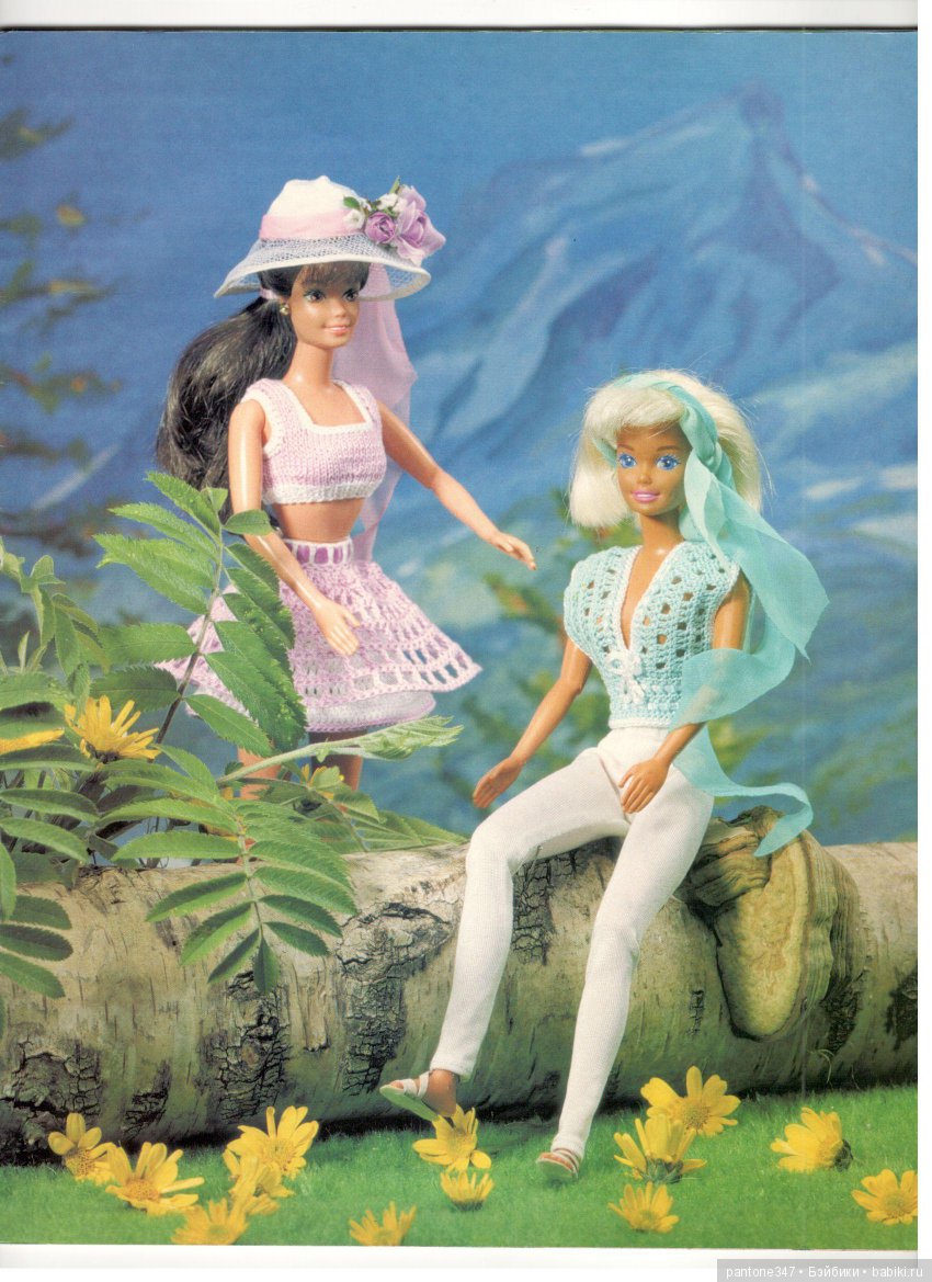 Журнал "Лола" № 39. Пособие по шитью и вязанию для кукол Барби из 90-х годов