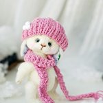 Онлайн-Мк по игрушке  ручной работы зайке, Снежинке