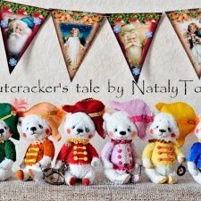 Сказка начинается. Мишки тедди Щелкунчики.