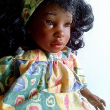 характерная кукла la bambola 45см.