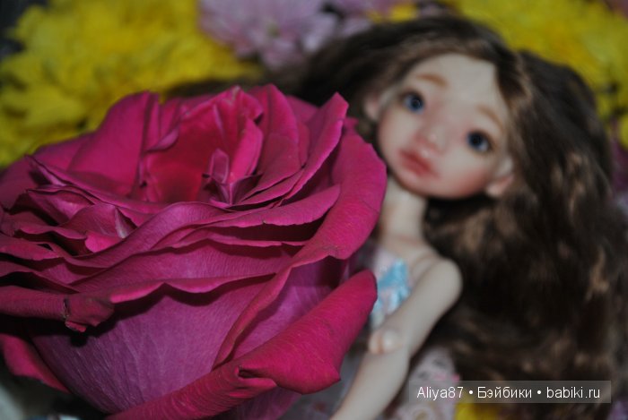 Цветочная фотосессия Миель