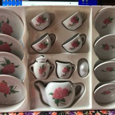 Фарфоровый сервиз для кукол