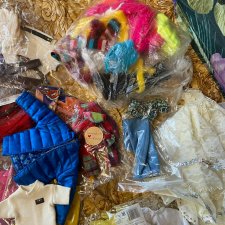 Продам лотом одежду для барби и кенов