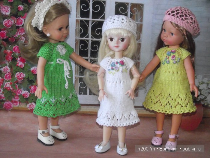 Девочки любят платья | Бэйбики Девочки любят платья — Одежда и обувь для кукол своими руками: фото
