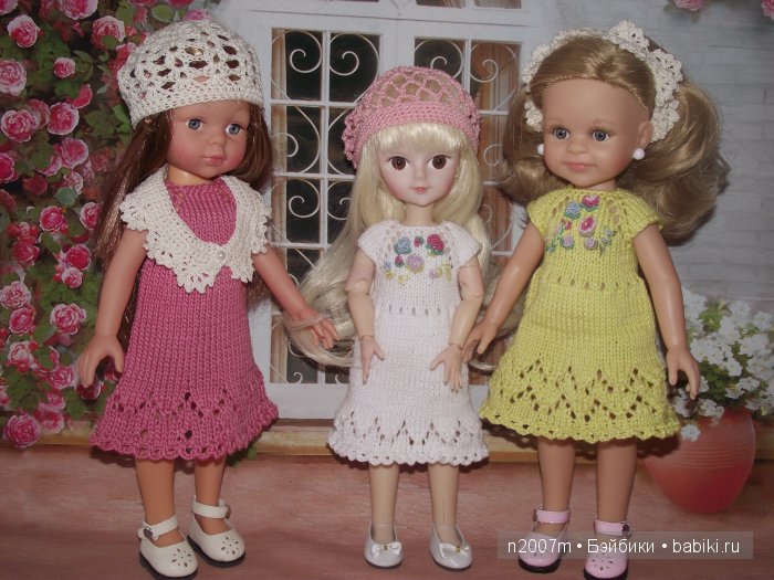 Девочки любят платья | Бэйбики Девочки любят платья — Одежда и обувь для кукол своими руками: фото