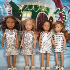 Новогодние платья "Блестящие"