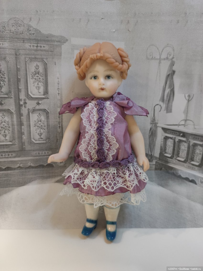 Наряды для антикварочки — Одежда и обувь для кукол своими руками: фото (фото 5)