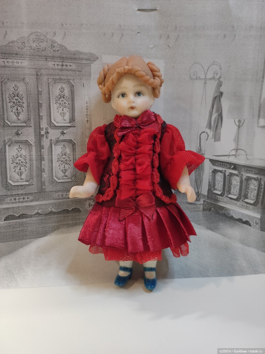 Наряды для антикварочки — Одежда и обувь для кукол своими руками: фото (фото 6)