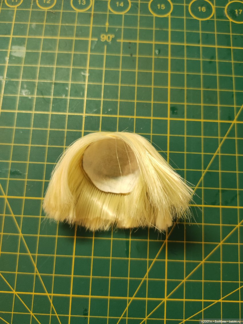 Как пригладить паричок — Помощь в ремонте кукол: вопросы мастерам и советы по реставрации (фото 4)