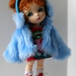 Шубки для BJD кукол