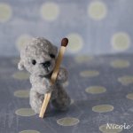 Спички мишкам не игрушка! Игрушка вязанная крючком