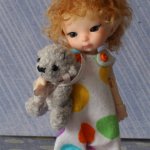 Новые наряды на крох.