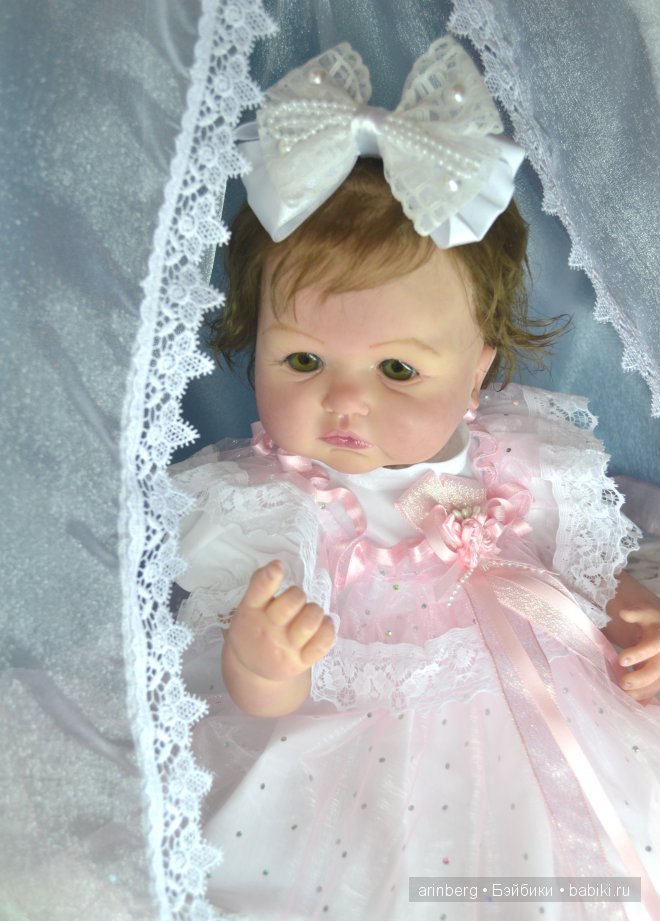 Оформление кукол реборн в подарок "Спасибо за ребёночка"