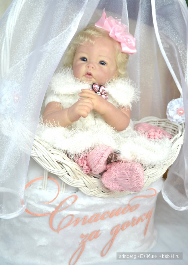 Оформление кукол реборн в подарок "Спасибо за ребёночка" (фото 2)