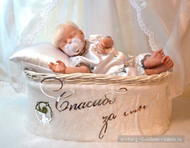 Оформление кукол реборн в подарок "Спасибо за ребёночка" (фото 5)