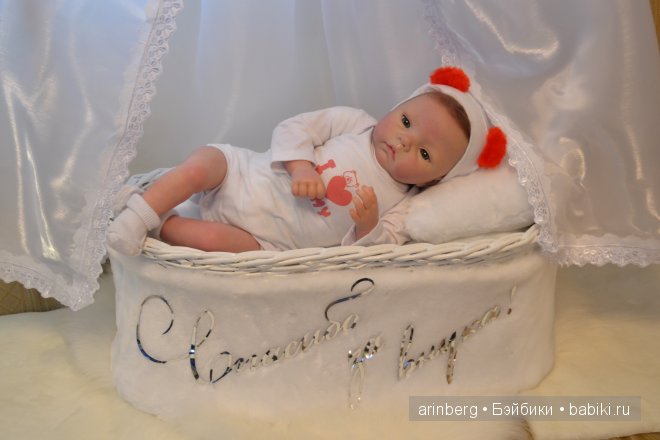 Оформление кукол реборн в подарок "Спасибо за ребёночка"