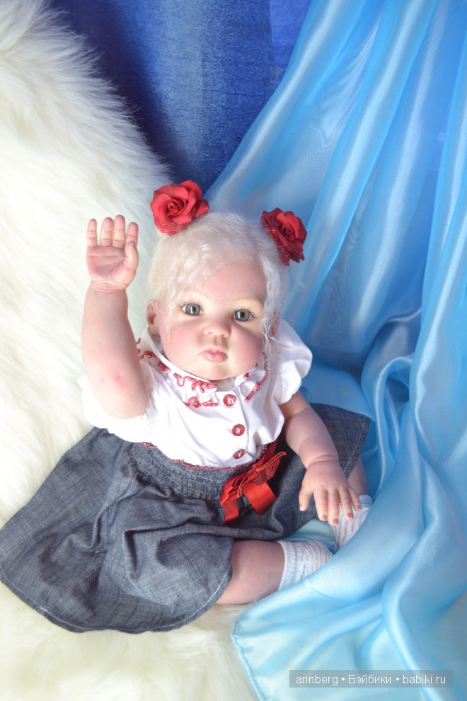 Кукла реборн ЮЛЬКА-капризулька, молд Cuddles, Donna Rubert