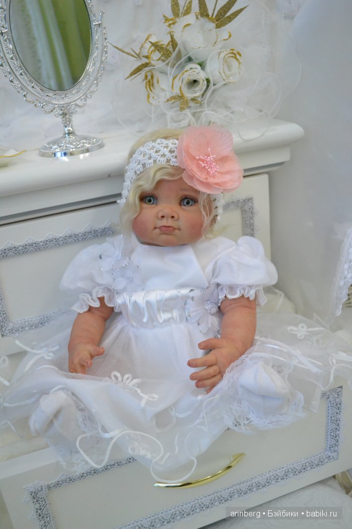 Кукла реборн ЭЛЛИ из молда Bibi от Elly Knoops