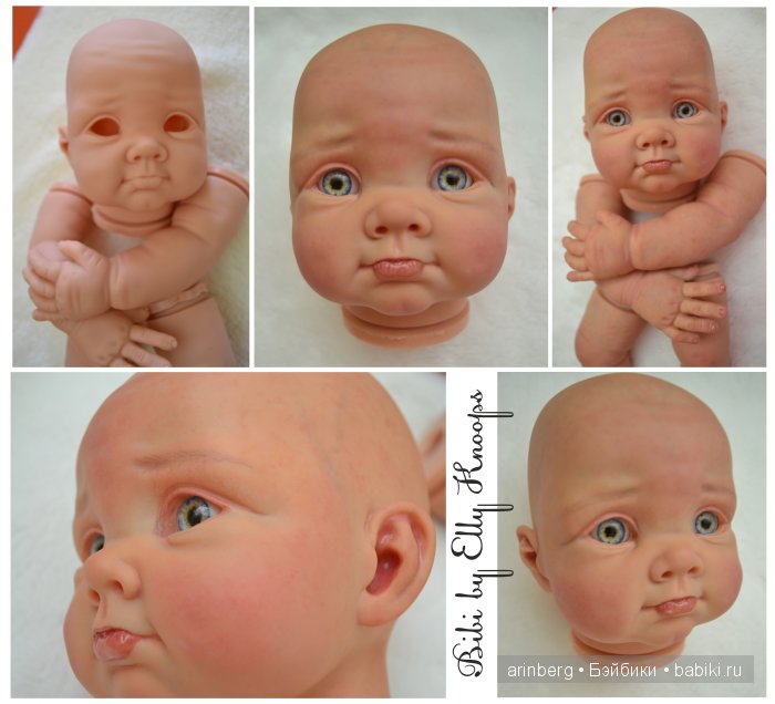 Кукла реборн ЭЛЛИ из молда Bibi от Elly Knoops