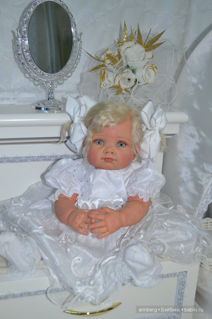 Кукла реборн ЭЛЛИ из молда Bibi от Elly Knoops