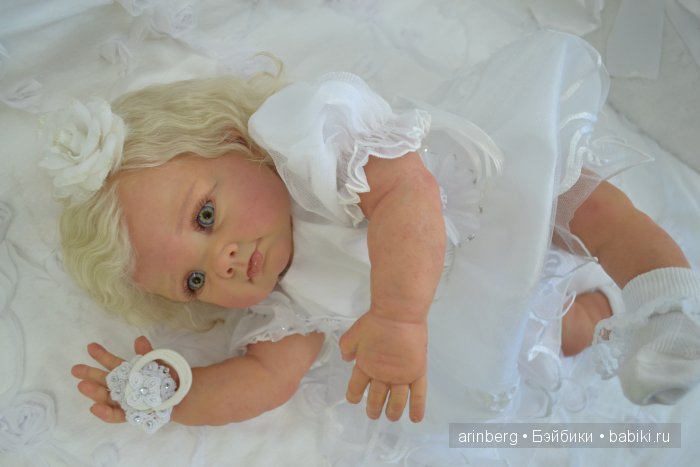 Кукла реборн ЭЛЛИ из молда Bibi от Elly Knoops
