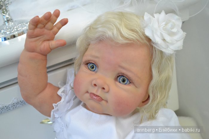 Кукла реборн ЭЛЛИ из молда Bibi от Elly Knoops