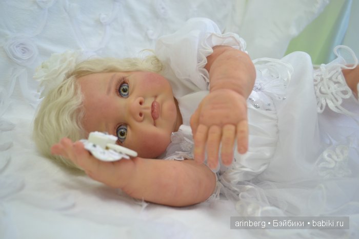 Кукла реборн ЭЛЛИ из молда Bibi от Elly Knoops