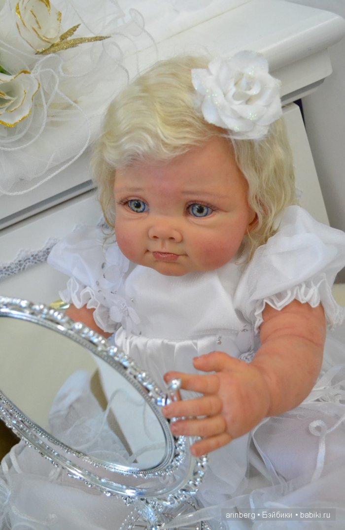 Кукла реборн ЭЛЛИ из молда Bibi от Elly Knoops