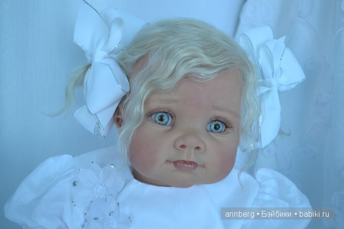 Кукла реборн ЭЛЛИ из молда Bibi от Elly Knoops