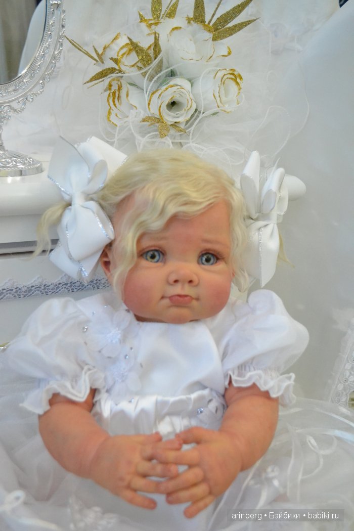 Кукла реборн ЭЛЛИ из молда Bibi от Elly Knoops