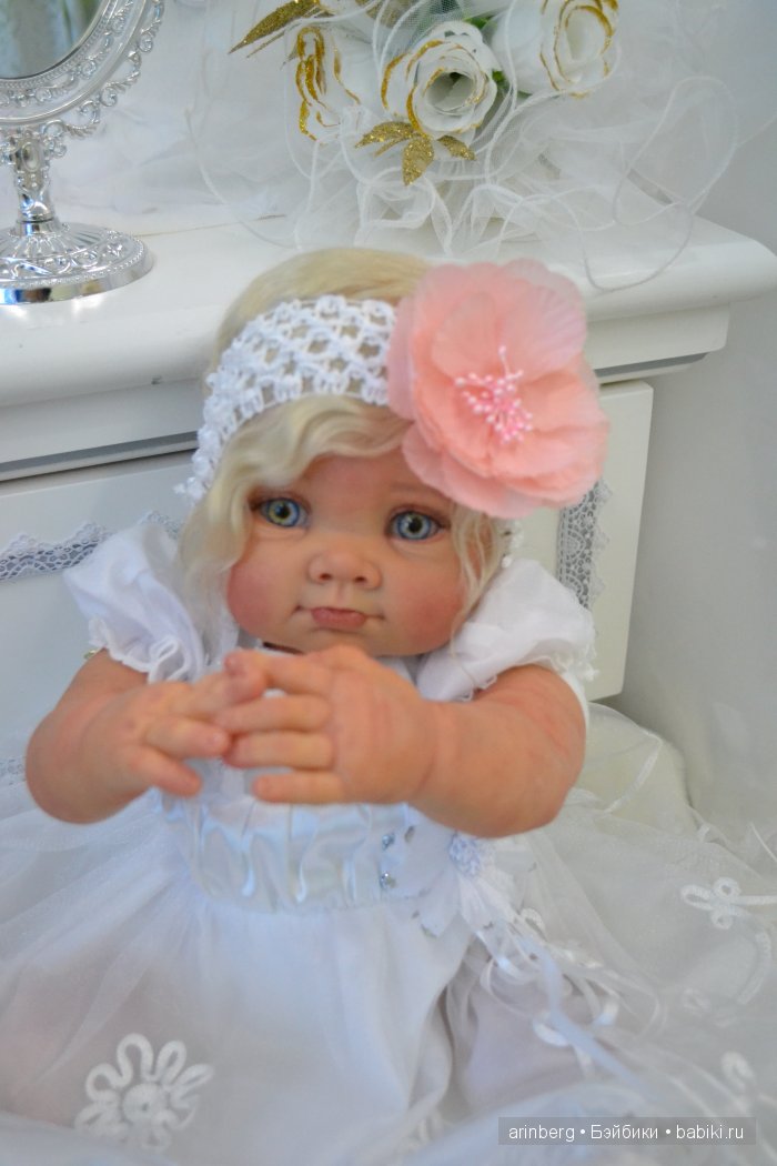 Кукла реборн ЭЛЛИ из молда Bibi от Elly Knoops