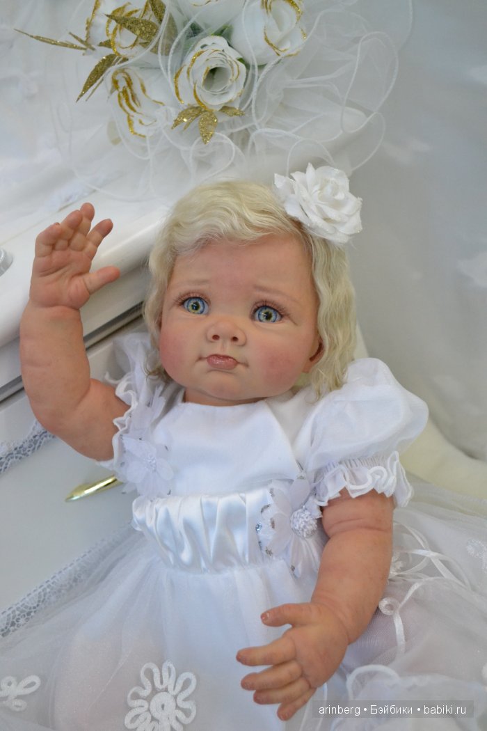 Кукла реборн ЭЛЛИ из молда Bibi от Elly Knoops