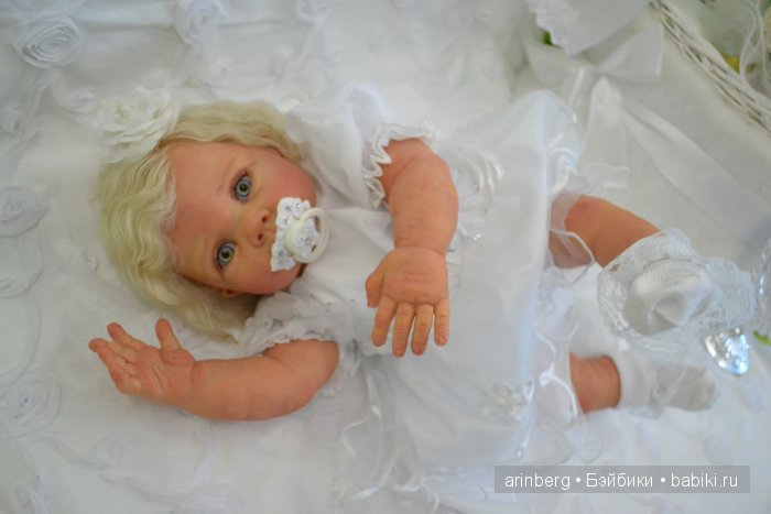 Кукла реборн ЭЛЛИ из молда Bibi от Elly Knoops