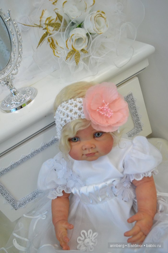 Кукла реборн ЭЛЛИ из молда Bibi от Elly Knoops