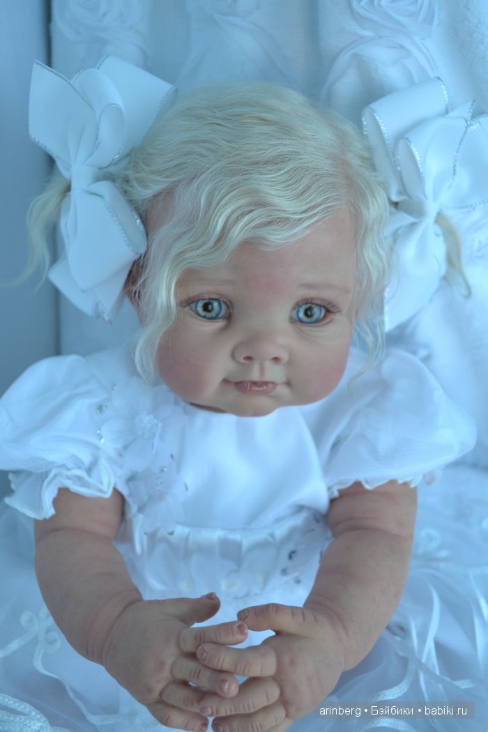Кукла реборн ЭЛЛИ из молда Bibi от Elly Knoops