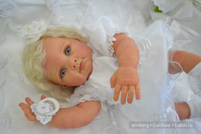 Кукла реборн ЭЛЛИ из молда Bibi от Elly Knoops