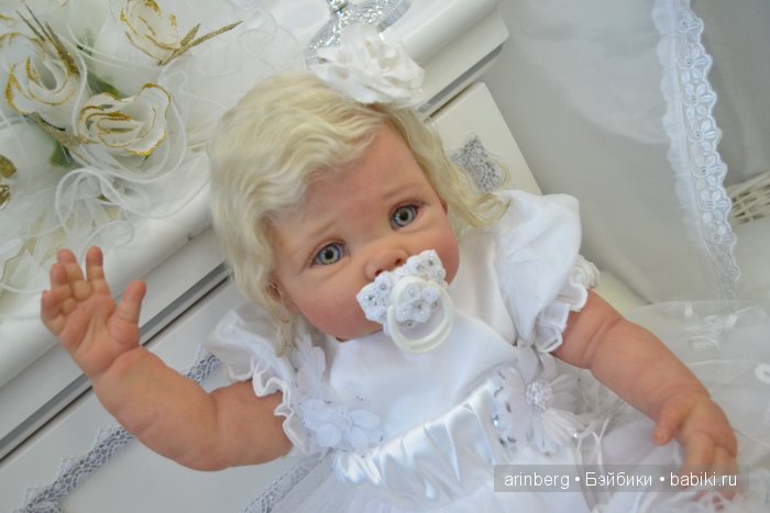 Кукла реборн ЭЛЛИ из молда Bibi от Elly Knoops